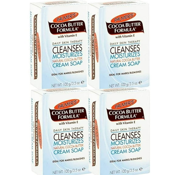 Palmer's Cocoa Butter Formula Daily Skin Therapy Soap 3.5 oz (Pack of 4)