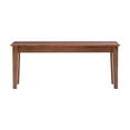thumbnail image 3 of Bowery Hill Modern / Contemporary Dining Bench in Walnut Finish, 3 of 6