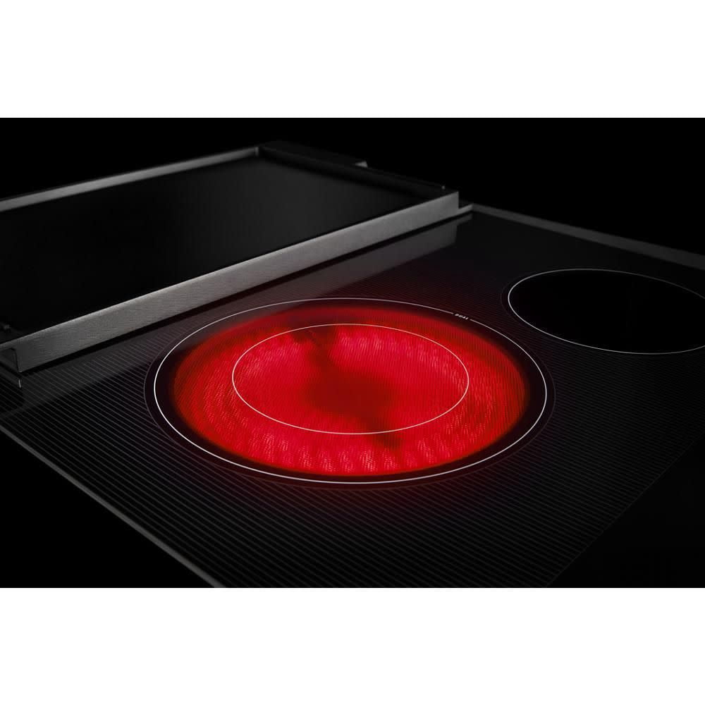 MAYTAG 30-Inch Electric Cooktop with Reversible Grill and Griddle MEC8830HS