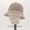 Champagne, variant on Womens Summer Knitted Bucket Hats Breathable Colorblock Visor Cap Femme Foldable Bob Fisherman Hat Outdoor Travel Panama Gorros