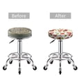 thumbnail image 5 of KLL Tomatoes Round Bar Chair Cushion Cover 13 inch ,Bar Stool Protector with Elastic, Soft Washable, 5 of 6