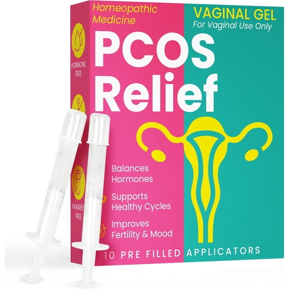 PCOS Support for Fertility & Cycle Health | Hormone Balance for Women | Helps with Ovarian Health, Irregular Cycles, PMS, Acne & Mood Swings