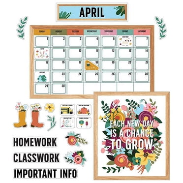 Carson Dellosa Celebrate Learning Calendar Bulletin Board Set (86 ...