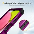 thumbnail image 4 of Allytechgroup Galaxy S24 FE Case,Rugged Military Grade Shockproof Bumper Dual Layers PC Anti-Scratch Case Cover for Samsung Galaxy S24 FE 6.7" - Purple, 4 of 6