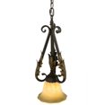 thumbnail image 7 of Meyda Tiffany 169619 Ava 8" Wide Mini Pendant - Brown, 7 of 7