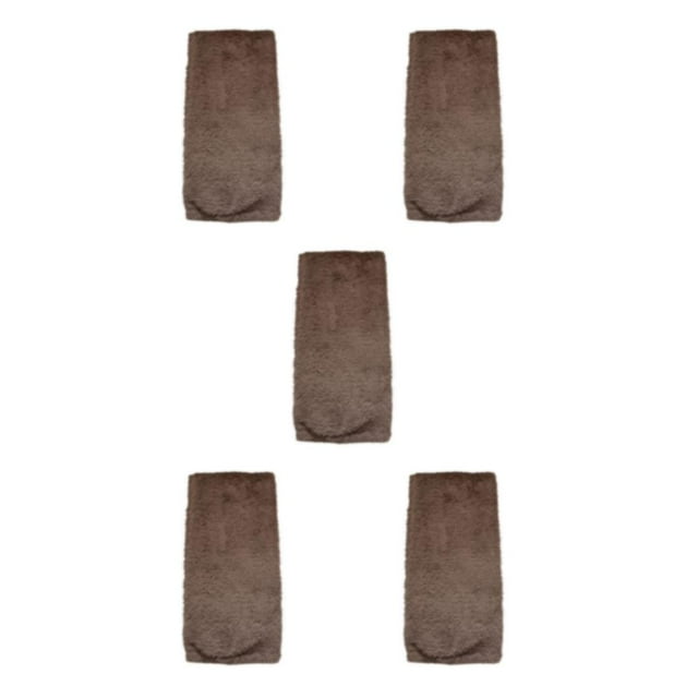 kurtrusly Plush Over Knee Socks Stay Warm In Style Cold Weather Gift Idea Winter Plush Over Knee Socks Fit brown 5Set
