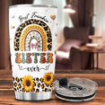 thumbnail image 6 of 20oz Sister Soul Tumbler With Lid & Straw Best Freakin' Sister Gifts Perfect for Sisters Heartfelt & Meaningful Presents, 6 of 6