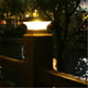 AIHOME Jardin Extérieur Solaire LED Post Pont Clôture Carré Paysage Lampe Lumière – image 3 sur 4