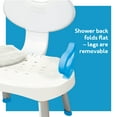 Carex EZ Bath Seat and Shower Seat with Handles, Shower Chair With