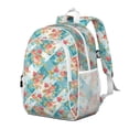 thumbnail image 2 of Pioneer Flower Backpack for School,Cute School Bag,Schoolbag with Adjustable Shoulder Straps & Padded Back,15"x11.42"x5.5", 2 of 6