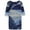 Blue - navy, variant on Alfani Womens Mesh Tunic Blouse, Blue, Small