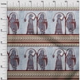 thumbnail image 2 of oneOone Viscose Jersey Grayish Blue Fabric Women Block Sewing Fabric By The Yard Printed Diy Clothing Sewing Supplies 60 Inch Wide, 2 of 5