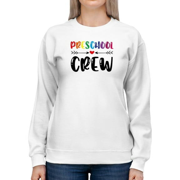 Colorful Preschool Title Sweatshirt Women -GoatDeals Designs, Female 3X-Large
