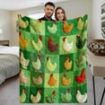thumbnail image 4 of Soft And Cute Chicken Design Blanket Cozy Throw For Kids Adults Home, 4 of 6