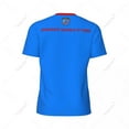 thumbnail image 4 of Exclusive design Democratic Republic Of Congo Flag Grain 3D Printed Men Running Bike Soccer Tennis Sports tshirt Mesh T-shirt, 4 of 16