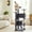 Gray, variant on MCQ 54-Inch Cat Tree Tower with Spacious Condo, Climbing Ladder, Gray