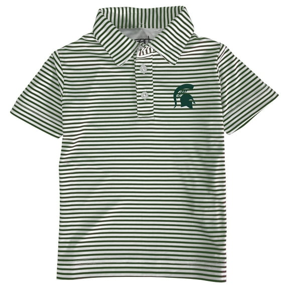 Toddler Garb Green/White Michigan State Spartans Carson Polo
