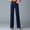 Dark Blue, variant on Sentmoon High Waisted Jeans for Women Straight Fit Wide Leg Denim Jeans with Pockets Solid Color Button Palazzo Pants Fashion Women for Traveling or Casual Hangouts Dark Blue 29