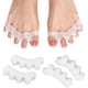thumbnail image 1 of Separador de dedos de los pies de 10 piezas para los dedos de los pies correctos Corrector de dedos de martillo de silicona de yoga para hombres y mujeres Alisadores de dedos correctos para los d, 1 of 5