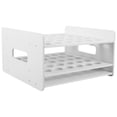 thumbnail image 1 of Cabilock Wooden Scissor Holder Scissor Rack Pen Holder Makeup Brush Rack Desk Organizer for Desk Classroom Office Barber Shop Home, 1 of 9