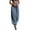 Blue, variant on HXWCHs Plus Size Women's Jeans Inclusive Sizing Women's Flared High Waist Bootcut Denim Pants Comfortable Stretch Tapered Hem Casual Everyday Wear for Summer and Fall Seasons Blue S