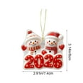 thumbnail image 3 of 2026 New Year Christmas Acrylic Hanging Ornament Festive Holiday Decoration, Durable Christmas Tree Decoration for Home Holiday Decor, Perfect Gift for Family and Friends During Christmas Season, 3 of 7