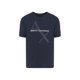 thumbnail image 1 of Camiseta A|X Armani Exchange con logo tonal y en contraste, azul marino, XXL, 1 of 7