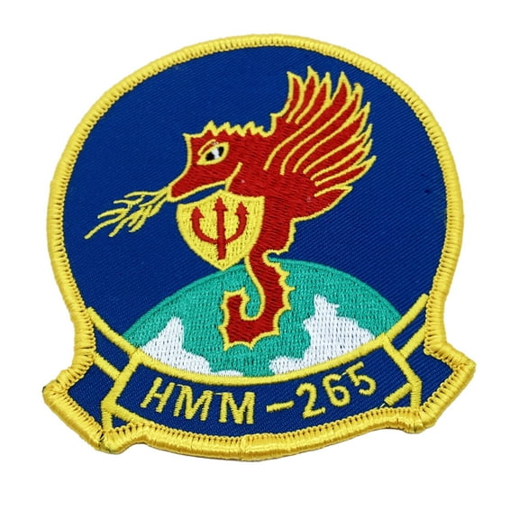 HMM-265 Dragons Squadron Patch- Sew On