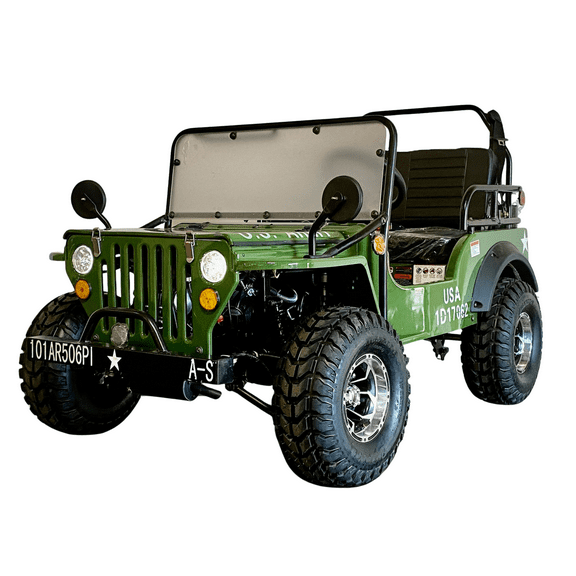 Venom Mini Jeep | 125cc | 2 Seater | Willys Edition | 3 Speed