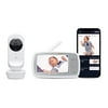 Motorola Baby Monitor VM44 - WiFi Video Baby Monitor with Camera 4.3 HD Screen - Connects to Nursery App, 1000ft Long Range, Two-Way Audio, Remote Pan-Tilt-Zoom, Room Temp, Lullabies, Night Vision