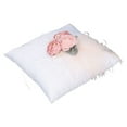thumbnail image 5 of Verdant Touch Wedding Pillow Wedding Ring Pillow Cloth Wedding Cushion Romantic Wedding Supplies for Ceremony Decoration, 5 of 8