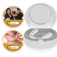 thumbnail image 4 of MasteelfCA Boîte de Retenue Portable pour Appareil Dentaire, Petite Boîte Orthodontique Anti-Poussière pour Appareil Dentaire Extérieur, 4 of 8
