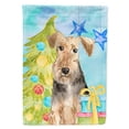 thumbnail image 1 of Carolines Treasures CK1858CHF Christmas Tree Welsh Terrier Flag Canvas House Size, 1 of 4