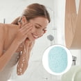 thumbnail image 5 of Unique Bargains 1 Pc Reusable Sponge Face Scrubber Thickening for Removing Makeup 4.33"x3.46" Blue, 5 of 5