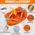 thumbnail image 2 of Bolsa para lavadora de zapatos, 2 unidades, tamaño XXL, reutilizables, color naranja, 2 of 7