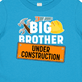 thumbnail image 4 of Inktastic Big Brother Under Construction Boys Baby T-Shirt, 4 of 5