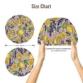 thumbnail image 5 of Yiaed Lavender Flowers Print Satin Bonnet Silk Bonnet Hair Bonnet for Sleeping Hair Bonnets, 5 of 6