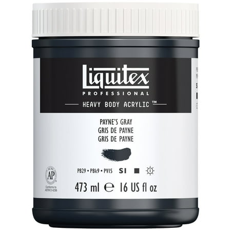 UPC: 0887452030294 | Liquitex Professional Heavy Body Acrylic Color 16 oz. Payne s Gray