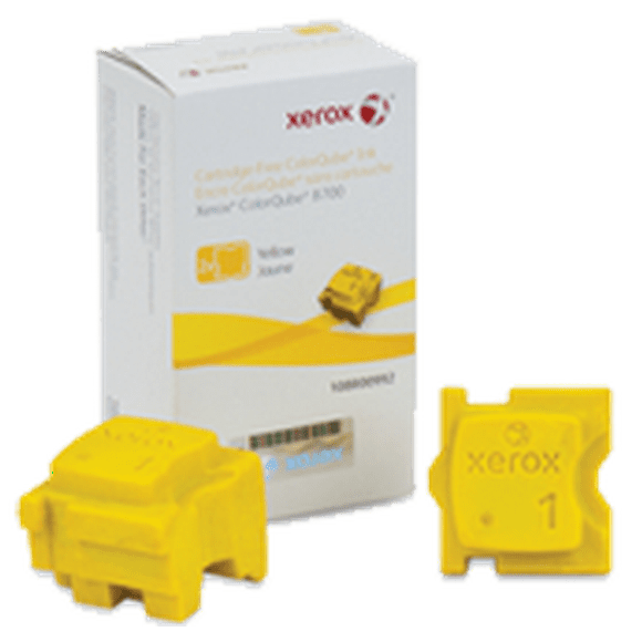 ~Brand New Original XEROX 108R00992 Solid Ink Sticks 2 Yellow