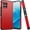 Red, variant on For REVVL 7 Pro 5G METKASE (Original Series) Tough Strong Shockproof Hybrid in Slide-Out Package - Charcoal Grey