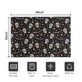 thumbnail image 5 of Black Festive Skull Pattern Door Rugs,Washable Non Slip Door Mats Indoor,Decorative Door Mats,Entry Mat Indoor for Entrance,Bedroom,Kitchen,Bathroom,16"x24", 5 of 6