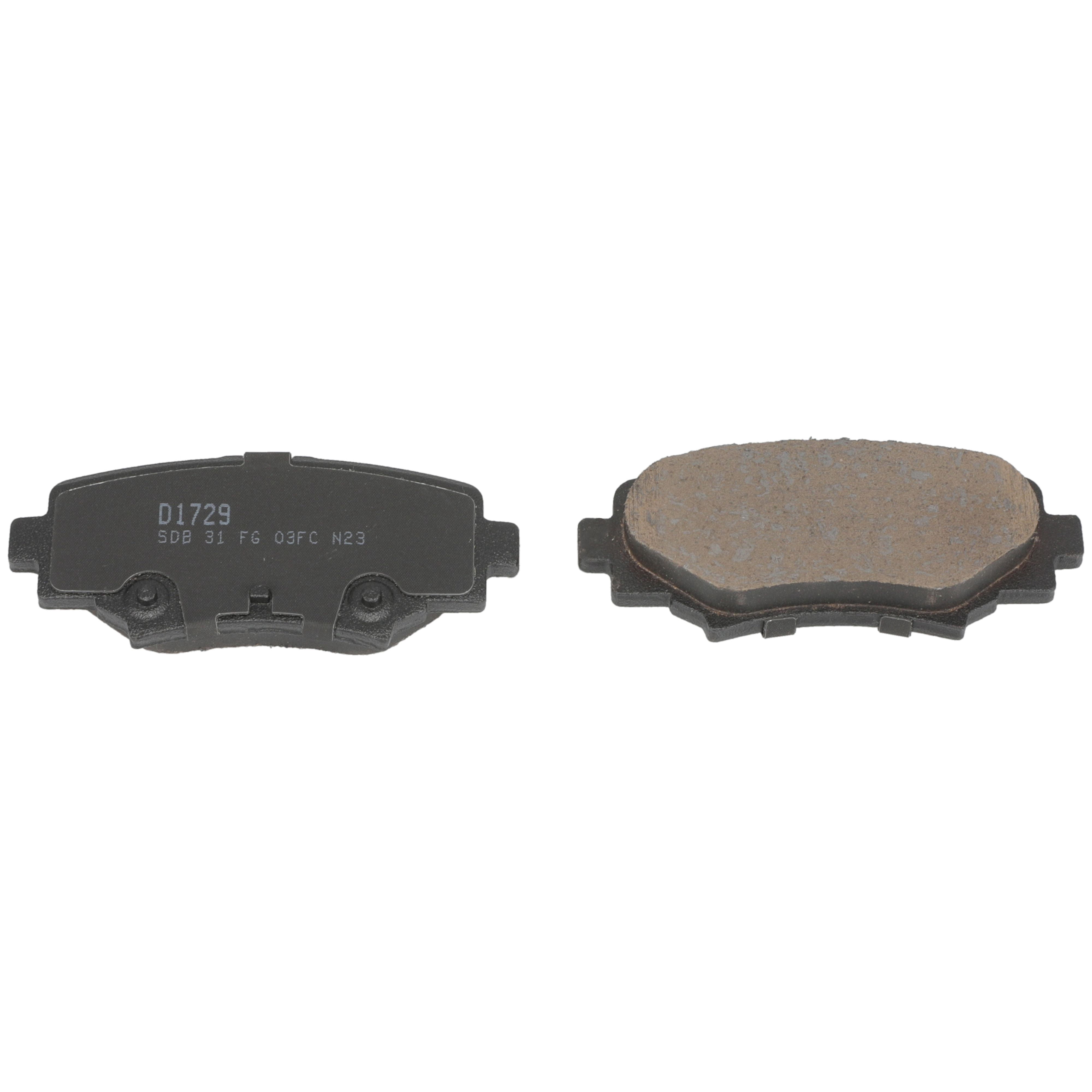 Winstop Brake Pad Set, Rear WS.1729.0.C, Mazda 3 2016-2014