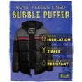 thumbnail image 2 of iXtreme Boys' Winter Jacket - Fleece Lined Bubble Puffer Water Repellent Ski Jacket with Winter Hat (Size 8-18), 2 of 7