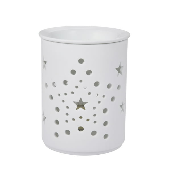 Lámpara De Aromaterapia De Pétalos De Cerámica Lámpara De Aroma Eléctrica Fusor De Cera Luz De Noche De Aroma Esencial matsuzay HA025331-06