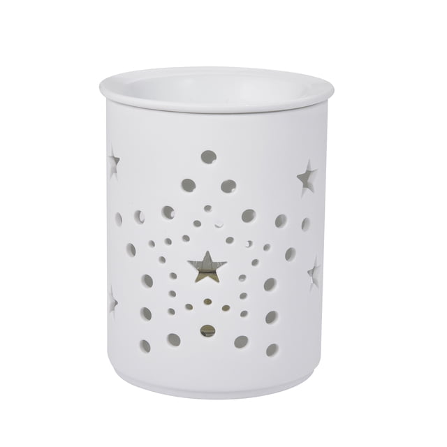 Lámpara De Aromaterapia De Pétalos De Cerámica Lámpara De Aroma Eléctrica Fusor De Cera Luz De Noche De Aroma Esencial Vogacara HA025331-06