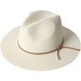 thumbnail image 1 of Unisex Straw Fedora Hat, Sun Hat, Beach Hat for Summer, 1 of 8