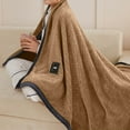 thumbnail image 6 of Skegnu Throw Blanket All-Season Microfiber Blanket 100x150cm, Soft Fuzzy Throw for Bed and Sofa, Lightweight and Breathable, 10 Colors Available, 6 of 8