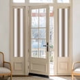 thumbnail image 2 of Brown White Ombre Window Privacy Film, Vintage Minimalist Country Gradient Static Cling UV Sun Blocking Heat Control Window Tint Day and Night,Non-Adhesive One Way Windows Privacy Cover 17.7''x78.7'', 2 of 7