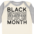 thumbnail image 4 of Inktastic Black History Month- Occupations and Identities Boys or Girls Long Sleeve Baby Bodysuit, 4 of 5