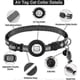 thumbnail image 1 of 2025 Breakaway AirTag Cat Collar, Reflective Apple Air Tag Cat Collar with Clock and Waterproof AirTag Case GPS Pet Tracker Collar (Black), 1 of 3
